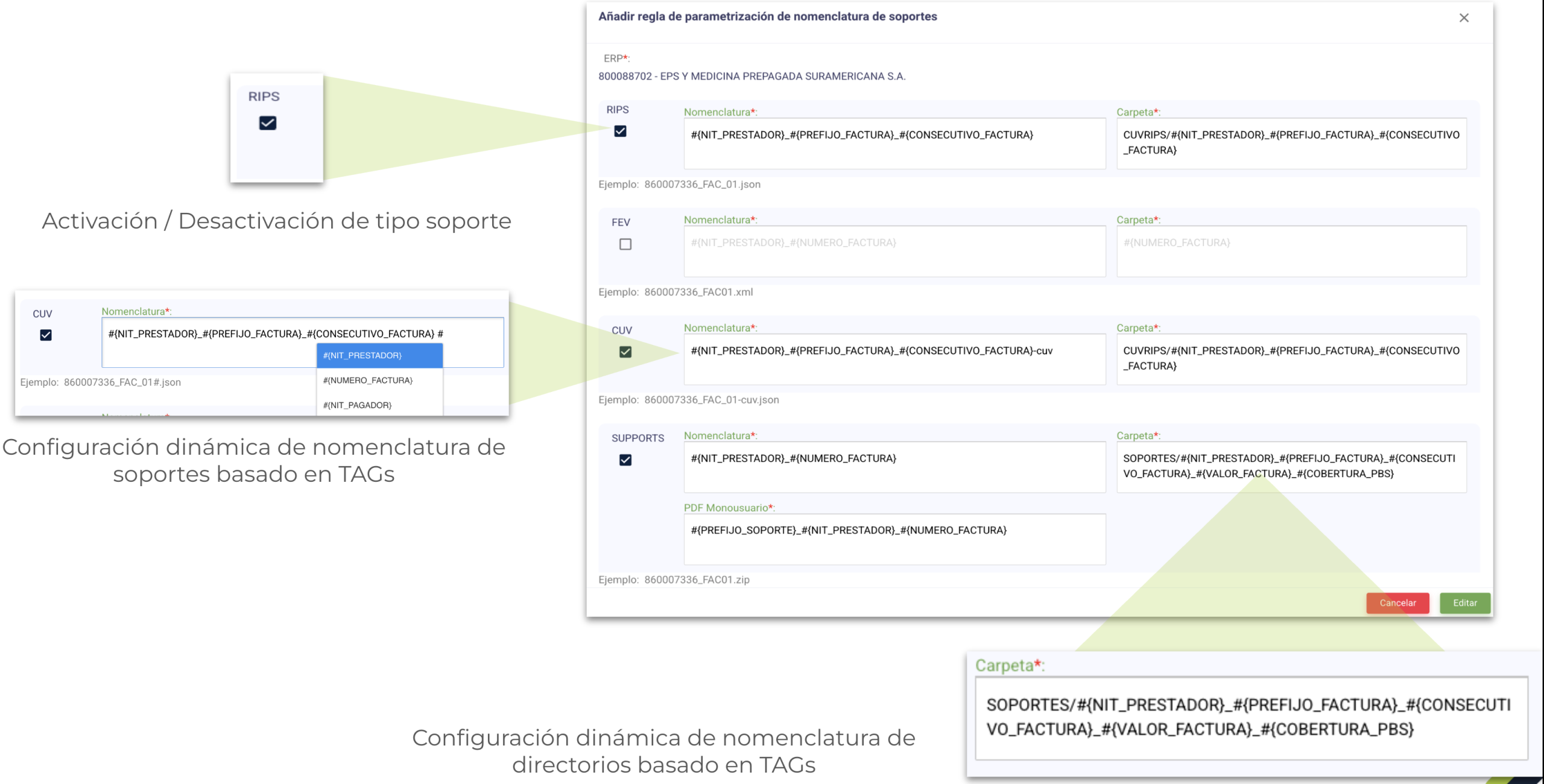 Gestión Radicación FEV-RIPS vía RIPSLink